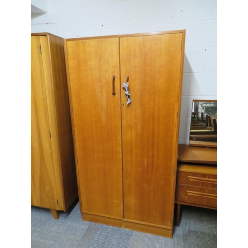 437 - G-Plan double wardrobe