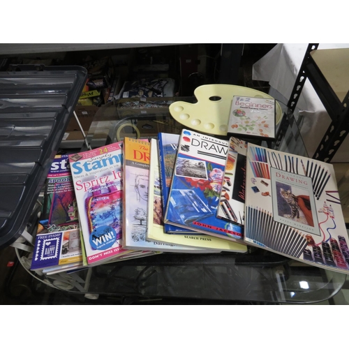 52 - Box of art books and DVD