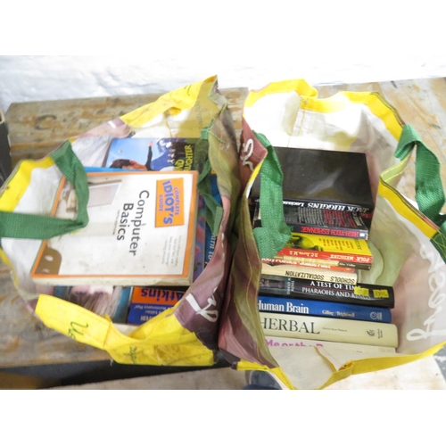 75 - 2 Bags of books