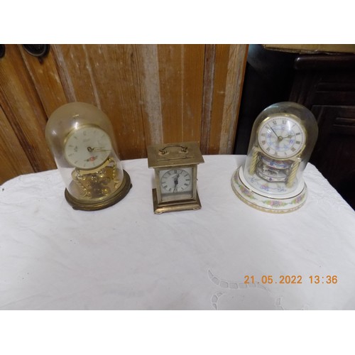 365 - 3 Carriage clocks