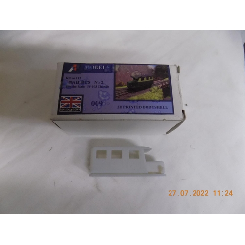 10 - Rail bus no 2 kit no 119 009 3D printed bodyshell