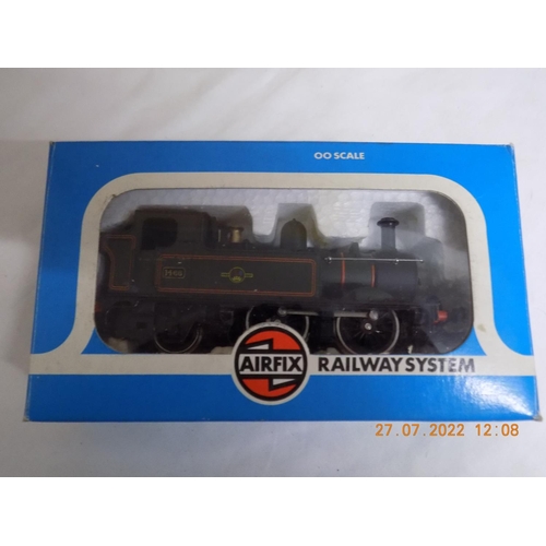 18 - Airfix Railway system 00 scale 0-4-2 1400 class tank B.R.