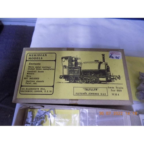 56 - Meridian models 4mm scale for 009 'Talyllyn' Fletcher Jennings 0-4-2