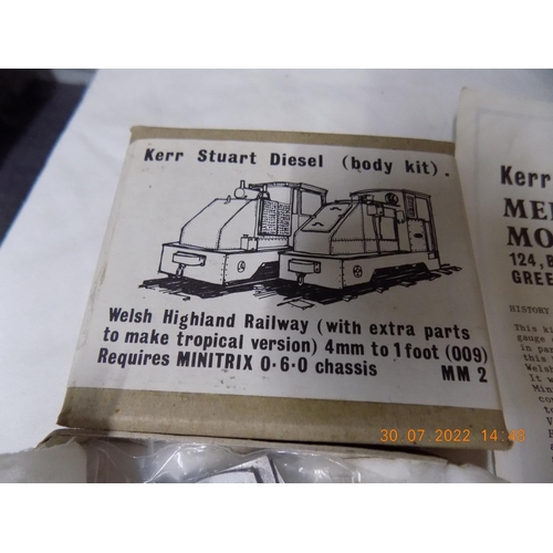 61 - Welsh Highland Railway Kerr Stuart diesel body kit 009 gauge