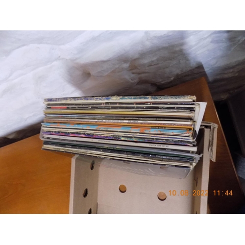 109 - Box of Vinyl LP Records