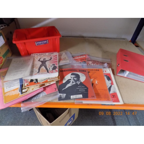 83 - Box of theatre programmes etc