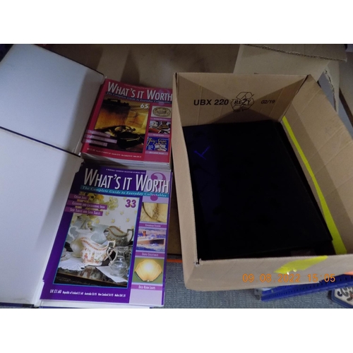 86 - Box of What's It Worth? magazines