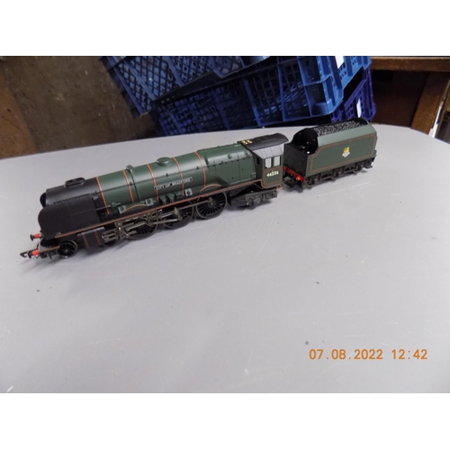 141 - Hornby BR green 4-6-2 Duchess class 'City of Bradford'