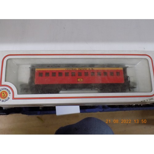 41 - Bachmann HO scale Central Pacific old time coach