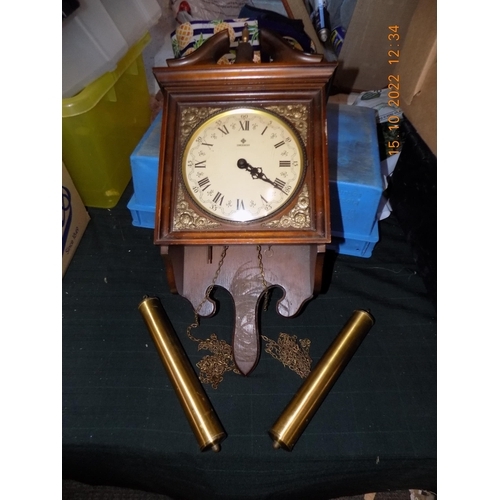 308 - Vintage Schmeckenbecher Wall Clock