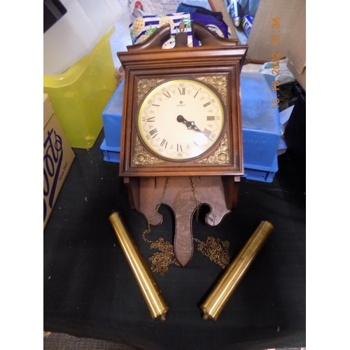 308 - Vintage Schmeckenbecher Wall Clock