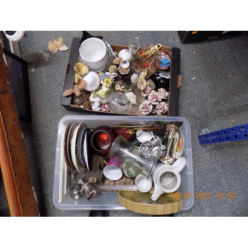 69 - 2 Boxes of Mixed Pottery and Glassware