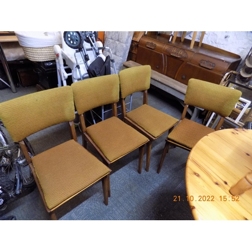 252 - 4 Mid Century Chairs