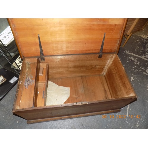 229 - Large Vintage Pine Box