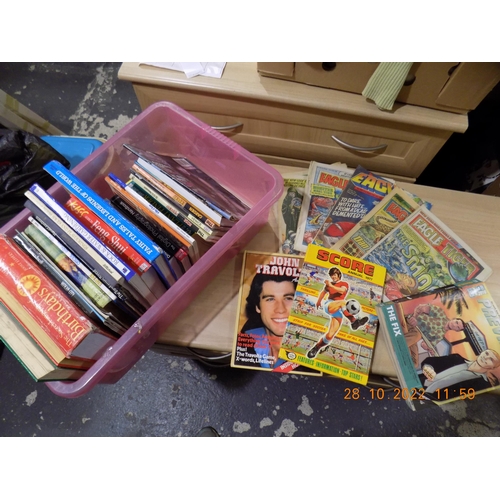 42 - Box of Books inc. Vintage Comics and Annuals