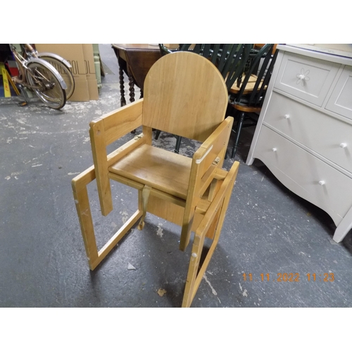 248 - Metamorphic Highchair