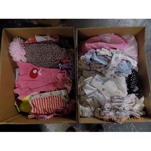 43 - 2 Boxes of Childrens Clothes