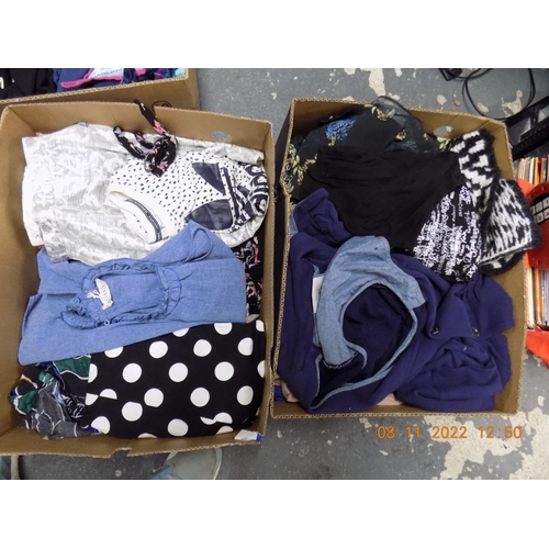 44 - 2 Boxes of Womens Clothing