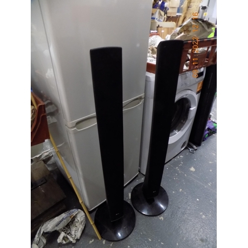 164 - 2 LG Floor Standing Speakers