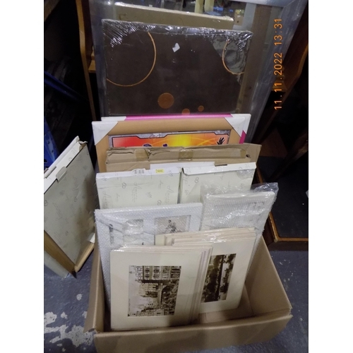 222 - Box of New Pictures and Frames