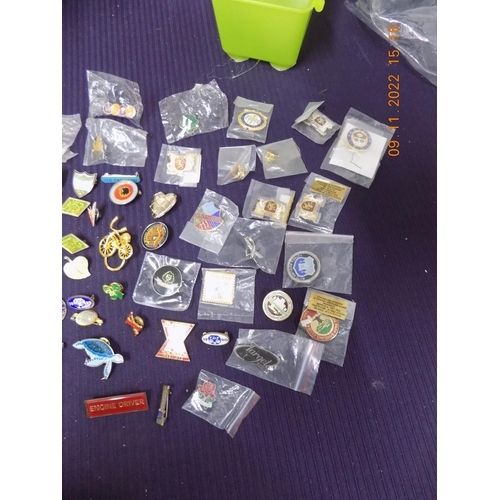 312 - Selection of Pin Badges