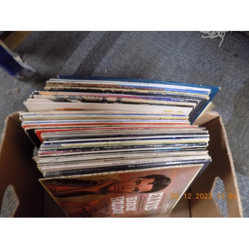 186 - Box of Vinyl LP's