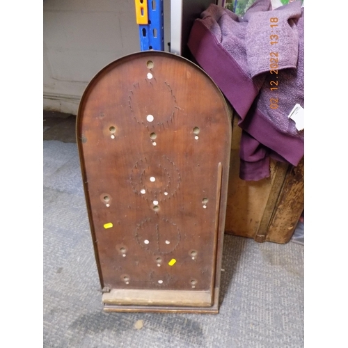 196 - Vintage Bagatelle Board