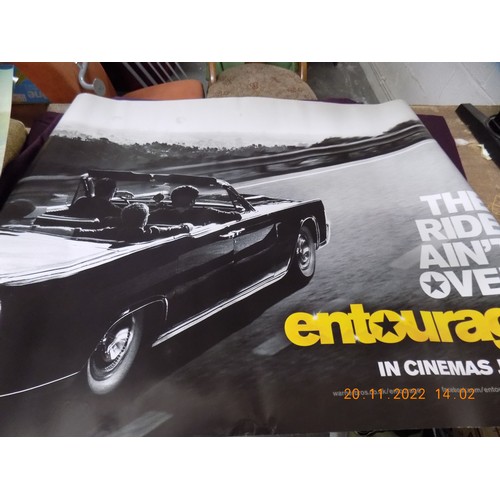 142 - 2 Entourage and 2 Entourage the Ride Aint Over Cinema Posters