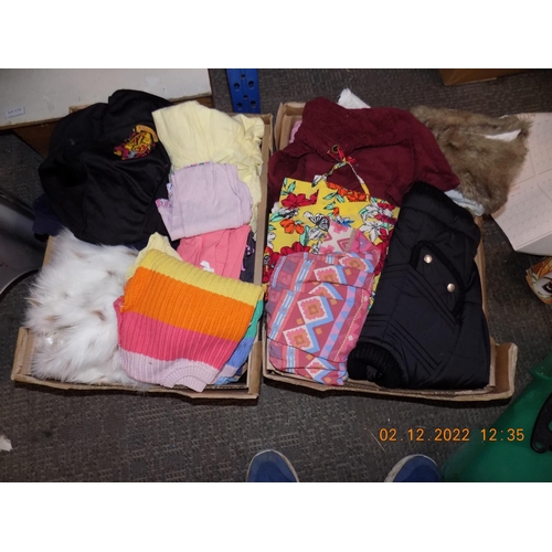 201 - 2 Boxes of Childrens Clothing