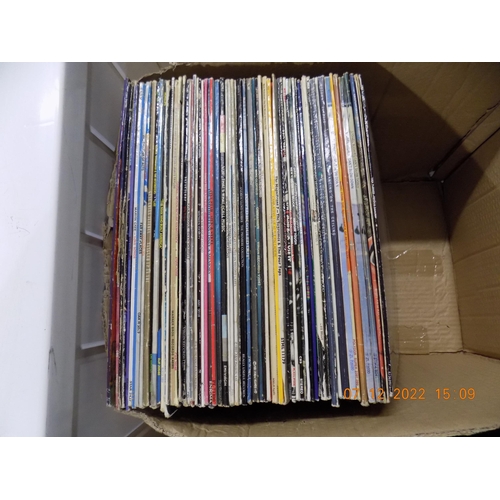 154 - Box of Vinyl LPs