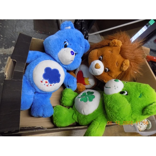 18 - 3 Care Bears in lovely condition