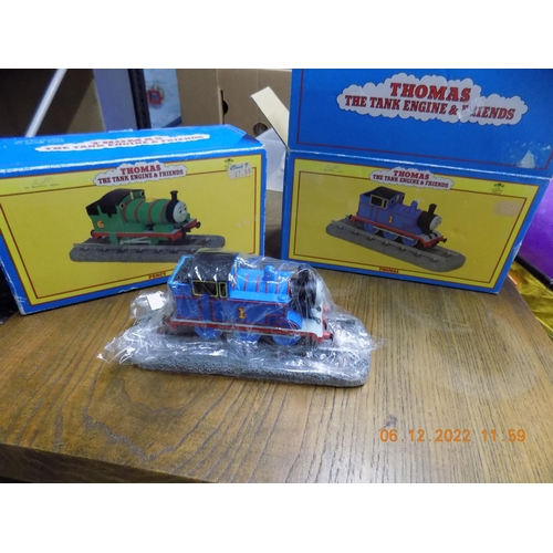 20 - Thomas The Tank Engine Cermaic 'Thomas' & 'Percy' New Boxed