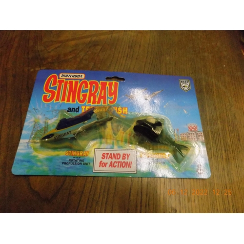 36 - Vintage Matchbox Stingray and Terrorfish Sealed in Original Box
