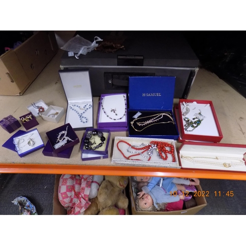 345 - Selection of Boxed Costume Jewellery