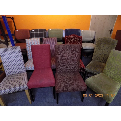 266 - 8 High Back Dining Chairs