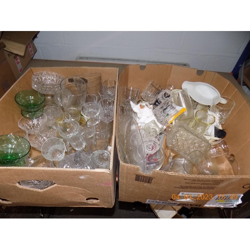 48 - 2 Boxes of Glassware