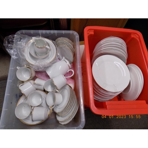 54 - 2 Boxes of Plates and Cups Sets