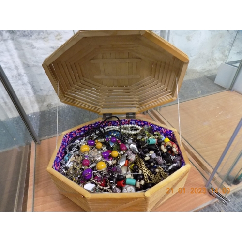 338 - Box of Costume Jewellery