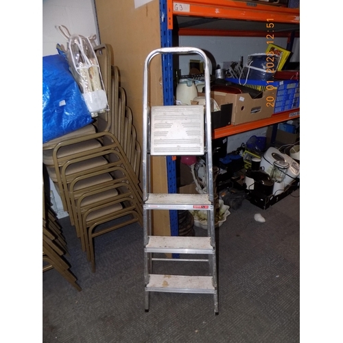 130 - Metal Step Ladders