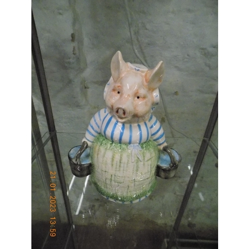 340 - World of Beatrix Potter 484229 Aunt Petticoat Money Box