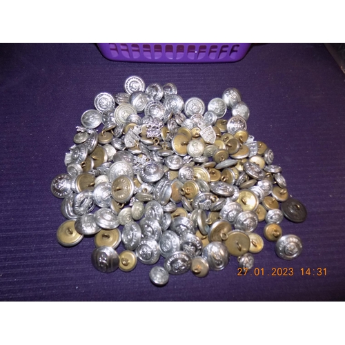 303 - Collection of Uniform Buttons