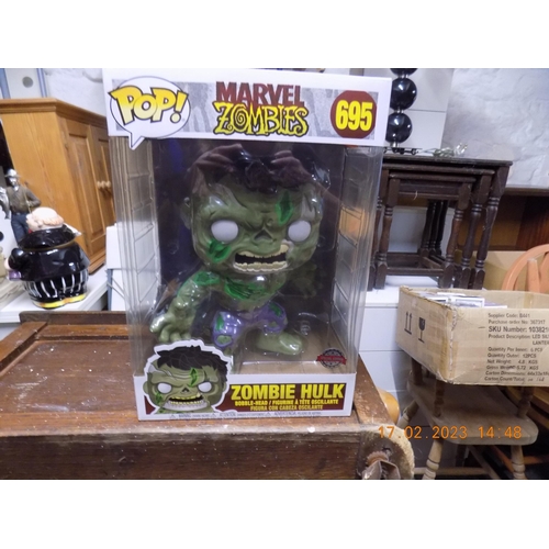 207 - Marvel Zombies Zombie Hulk 695 pop Figure