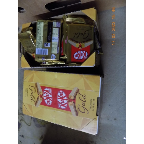 234 - 2 Boxes of Caramel KitKats B.B 11.2022