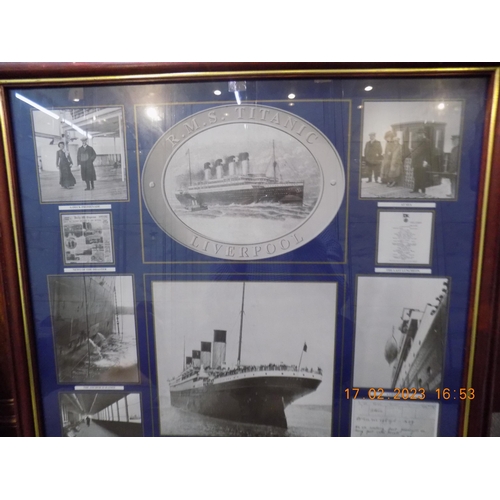 311 - Large 'History of Events' Titanic Picture