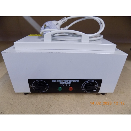 7 - Mini High Temperature Sterilizer NV-210