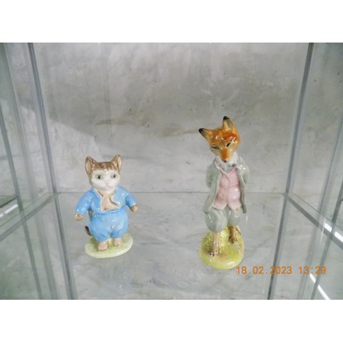 315 - 2 Beswick Beatrix Potter Figures