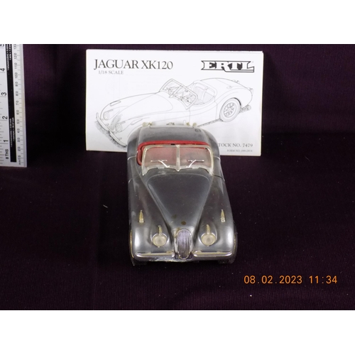 ERTL European Classics 1948 Jaguar 120 1:18 Scale Diecast Metal Kit