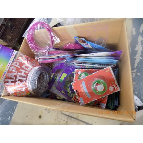 243 - Box of New Party Items