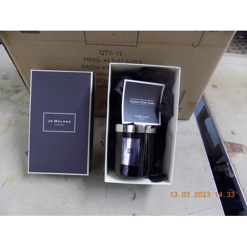 246 - 6 Jo Malone Dark Amber & Ginger Lily Scented Candles