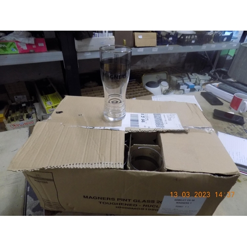 251 - Box of 24 Magners Pint Glasses